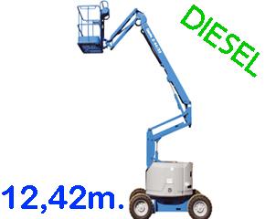 Plataforma Elevadora ARTICULADA DIESEL a 12,42 metros