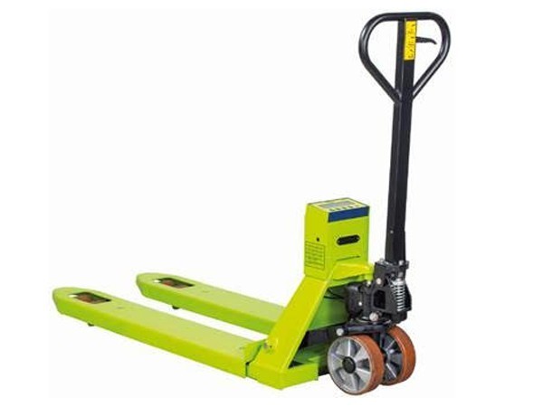 Transpaleta manual pesadora 2.500 KG