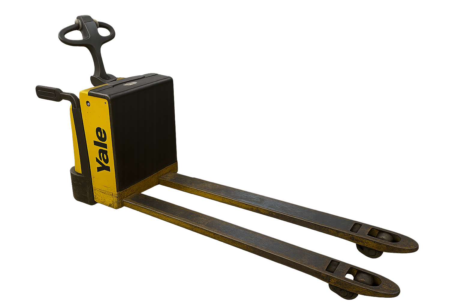 transpaleta eléctrica yale mp20x-fbw 2000 kg con horquillas de 2 metros