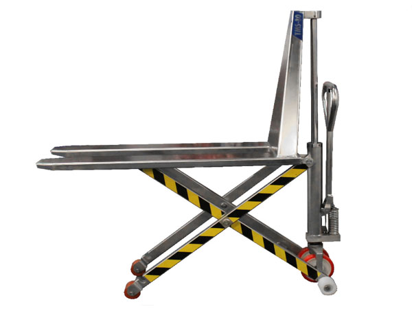 Transpaleta manual TIJERA INOX 1.000 KG