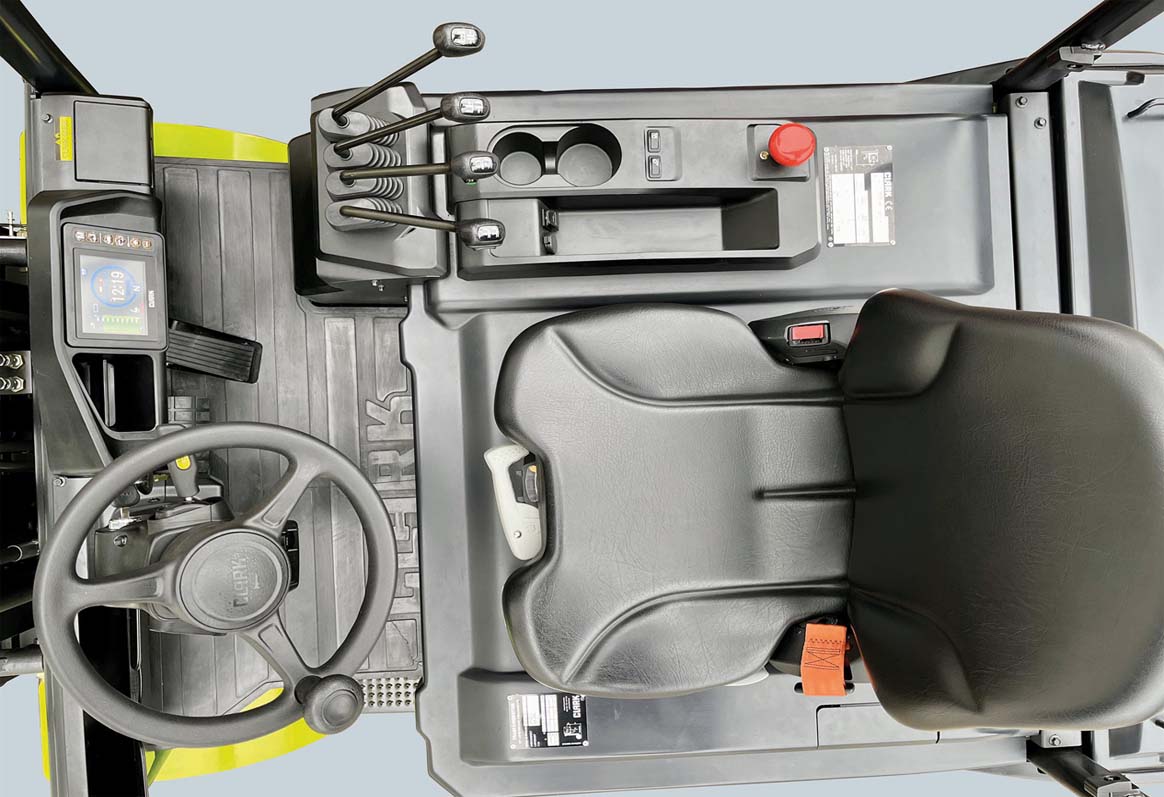 Ergonomía en carretillas elevadoras.