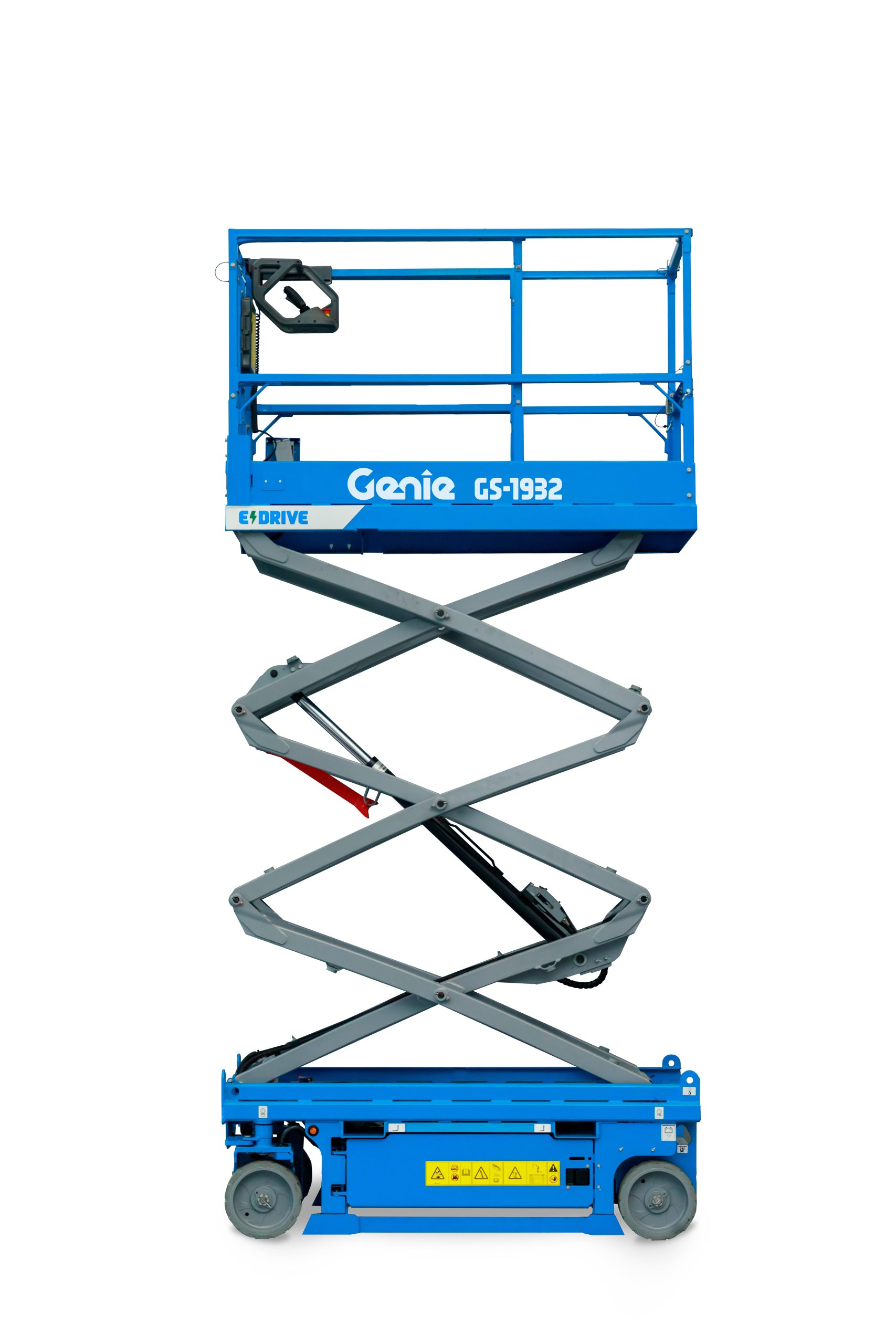 Plataforma elevadora de tijera para trabajos en altura