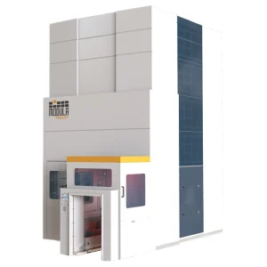 Imagen del sistema de almacenamiento vertical Modula PALLET, diseñado para la gestión eficiente de palets.