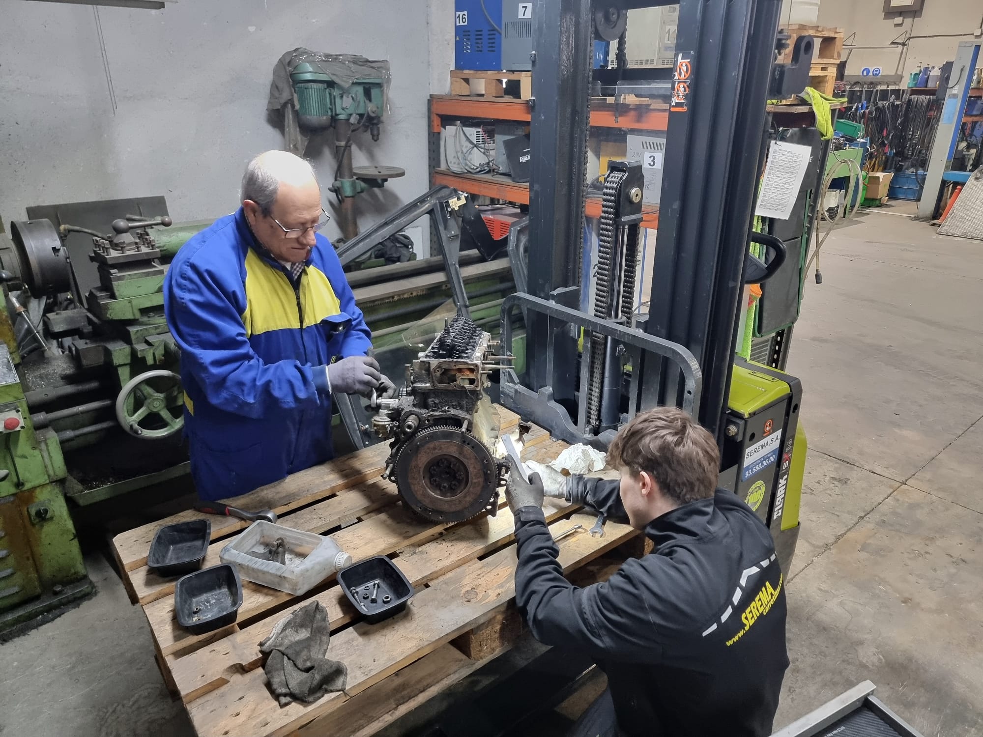 relevo generacional en Serema