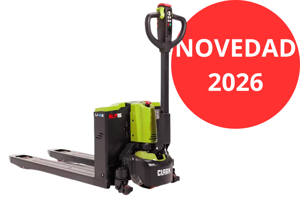 Transpaleta eléctrica CLARK ELP15 1500 kg | Compacta y con batería de litio