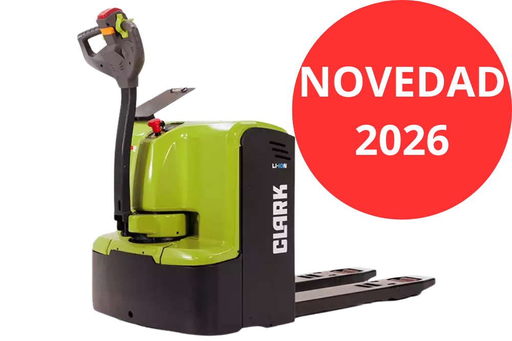 Transpaleta eléctrica CLARK WEP20 2000 kg | Potente y de alto rendimiento