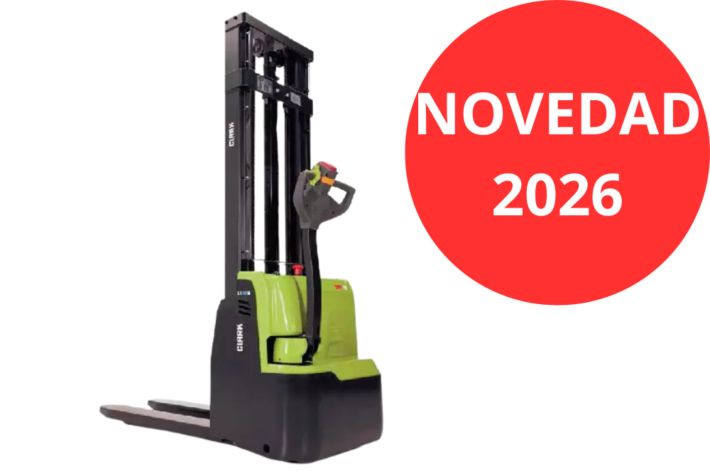 Apilador eléctrico CLARK BST12 | 1200 kg compacto y eficiente