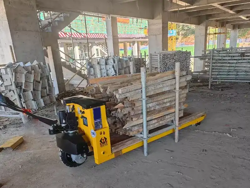 Transpaleta eléctrica todoterreno 3.000 kg con horquillas elevadas - Imagen 5